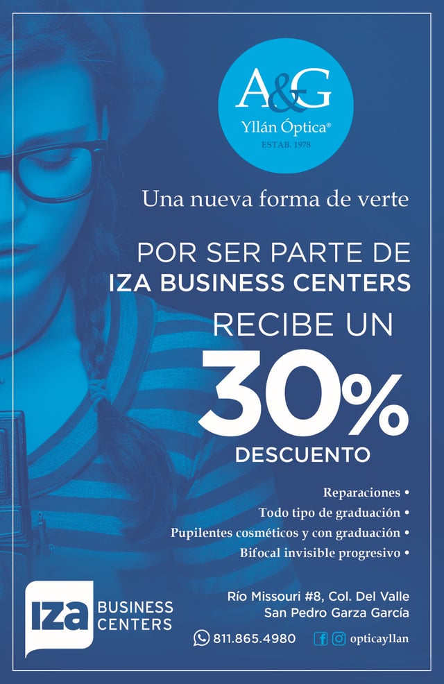 Descuento para oficinas en Monterrey IZA BC