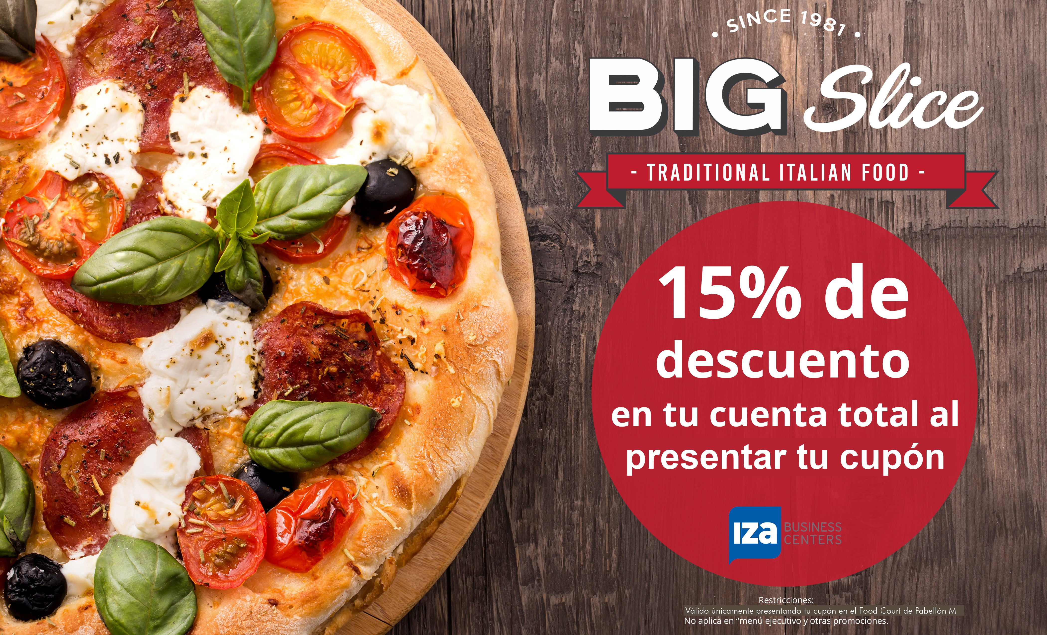 Corcho Big Slice Pabellón M