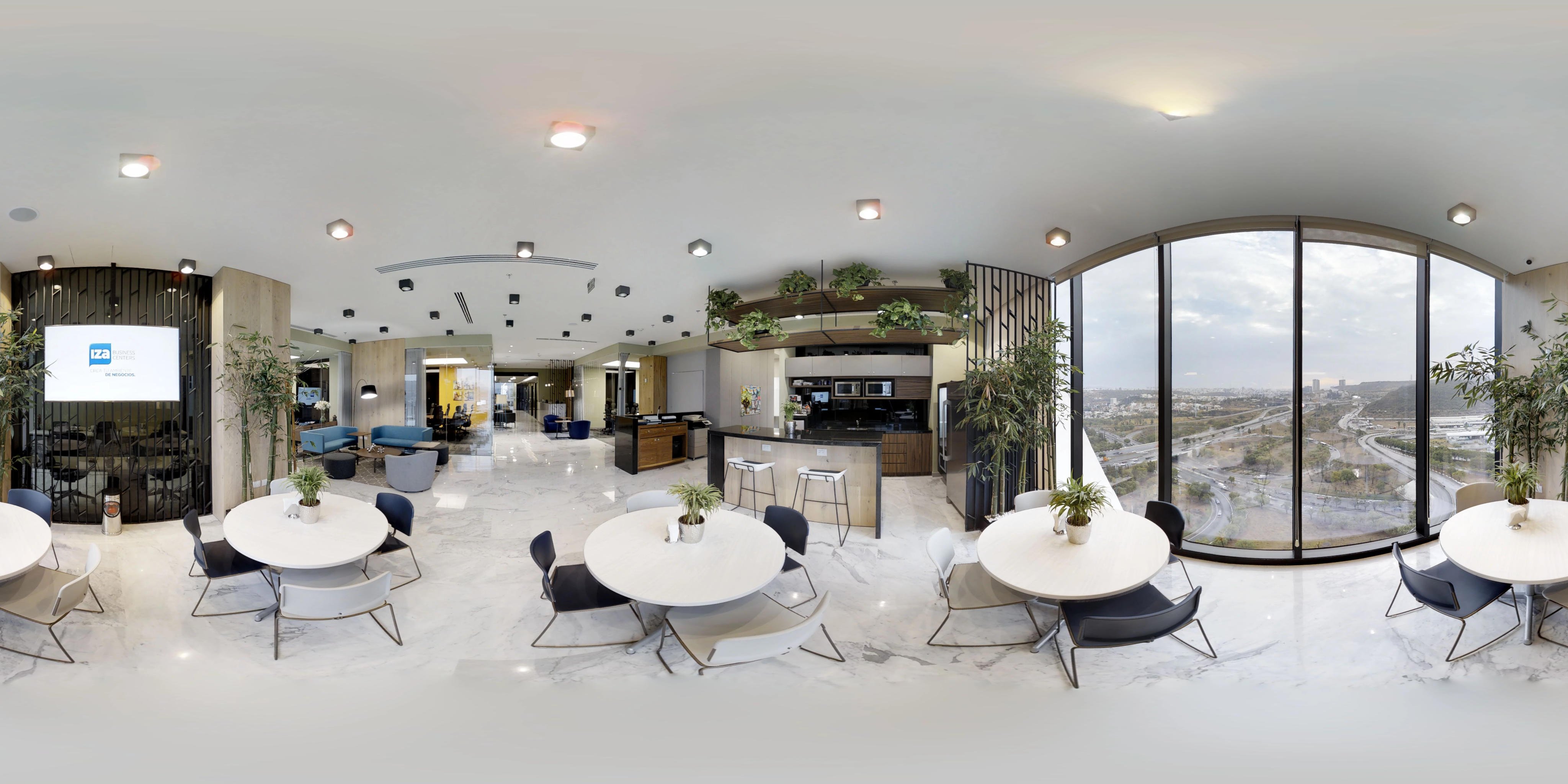 Cafeteria Oficina Queretaro IZA Businenss Centers Torre 57 