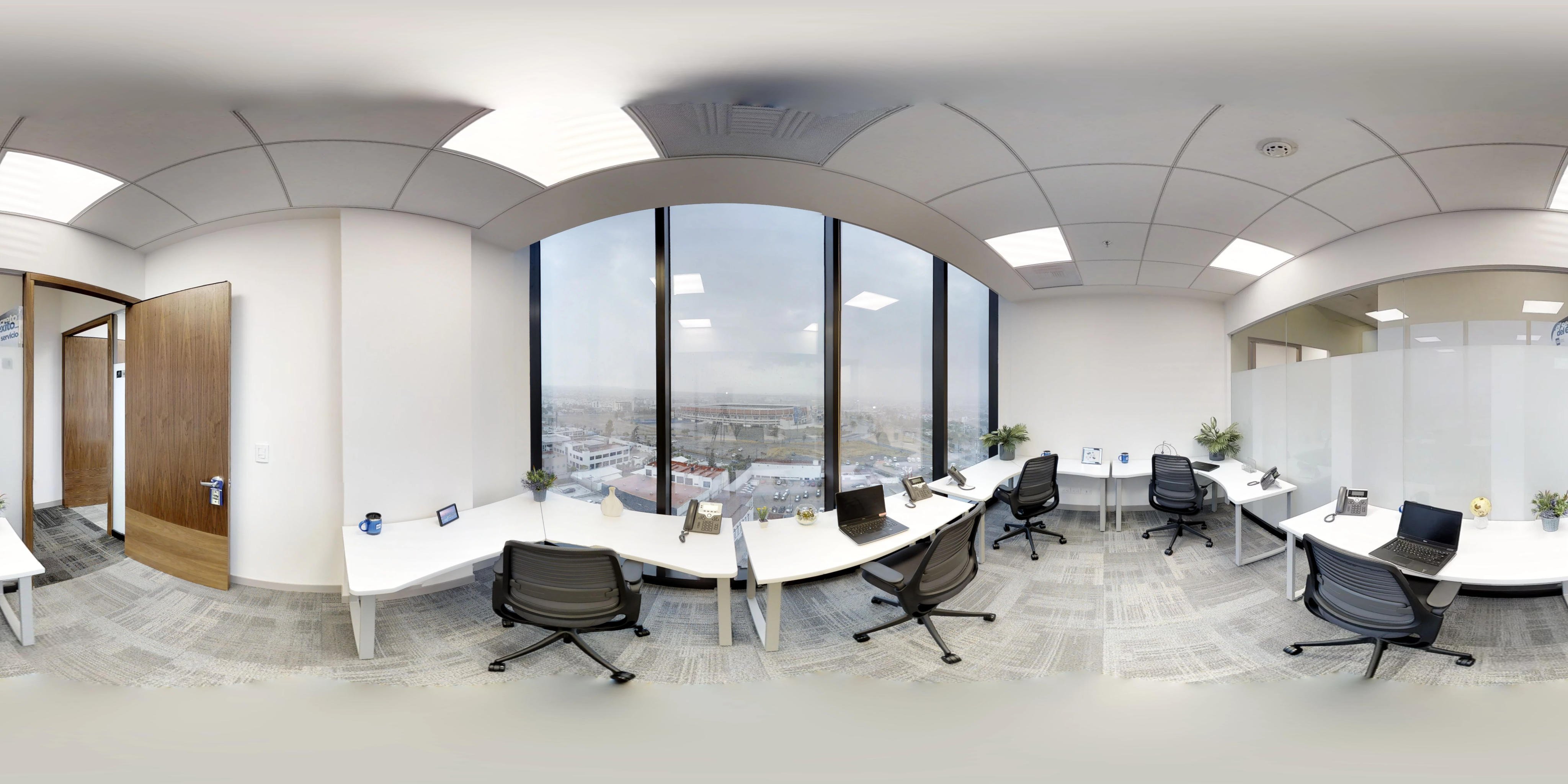 Realidad Virtual Tour 360 IZA Business Centers Oficina equipada