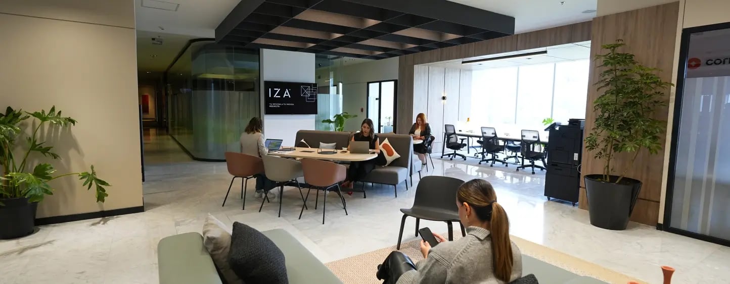Centro IZA Workhub en Park Plaza CDMX