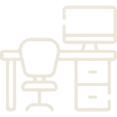 Ilustración de una oficina
