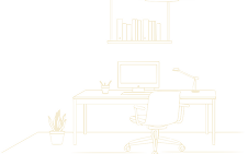 Ilustración de una oficina